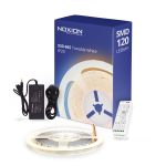 Noxion LED Strip Naga 5 Meter Complete Set - Zigbee - 24V - 120LEDs/m - 9.6W/m - 930-965 Tunable White | 8mm - IP20 - Best Colour Rendering - SMD2835
