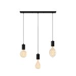 Calex XXL High Lumen Gold Complete Set - Including 3 XXL Bulbs + Cordset Rectangular base